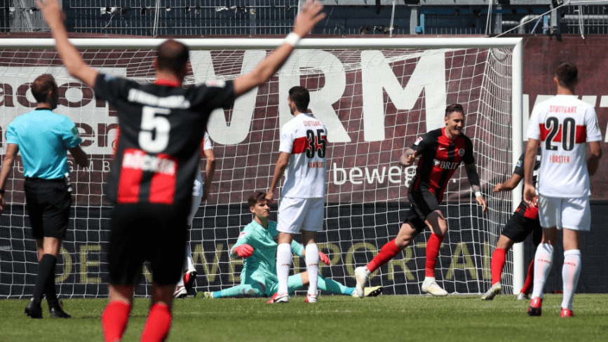  德甲重启首日多场比赛爆发进球大战  